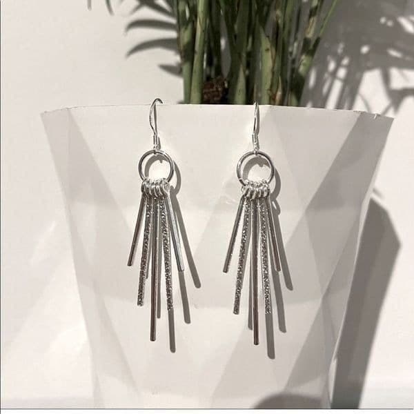 The Darling Dangle drop earrings in 925 silver - Thumbnail 2