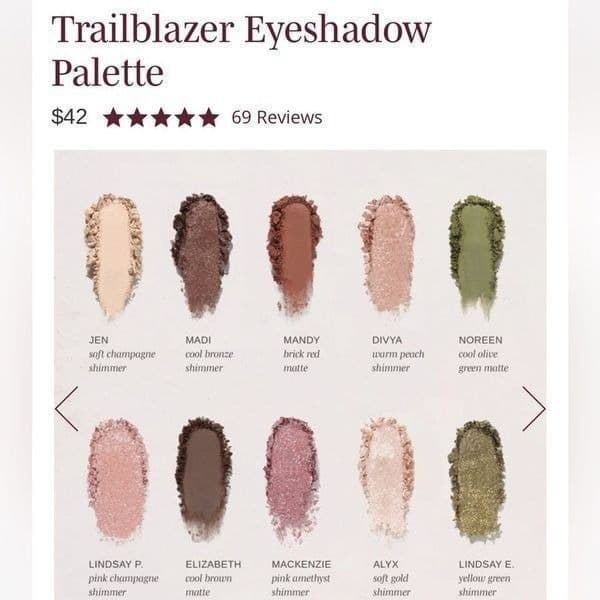 WANDER Beauty TRAILBLAZER EYESHADOW PALETTE - Thumbnail 4