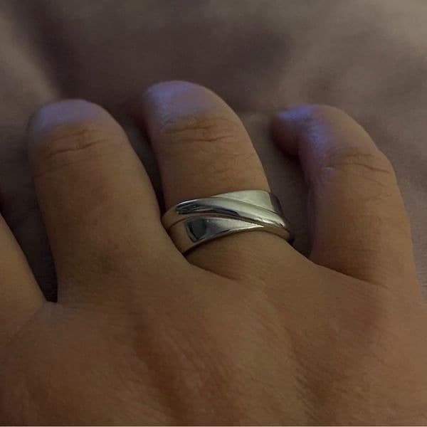The Energy Band Ring in 925 silver adjustable - Thumbnail 7