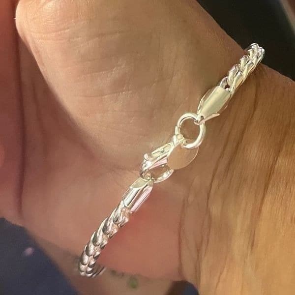 The Dope Rope Chain link bracelet silver 925 - Thumbnail 7