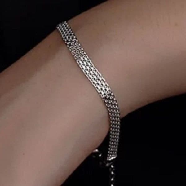 The Smooth As Silk Dainty bracelet in 925 silver - Image 1