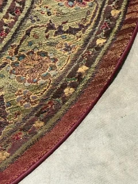 8 Ft Round Oriental Weavers Kharma Collection Rug - Thumbnail 2