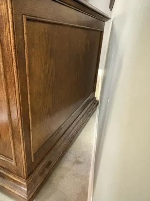 Century Sideboard On Wheels With 2 Drawers And 2 Doors - Thumbnail 3