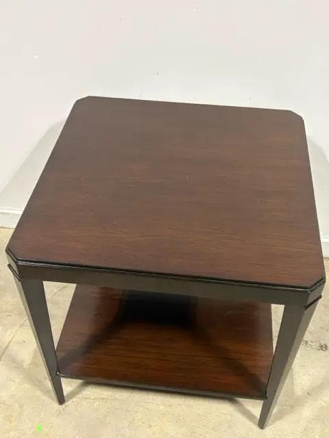 Woodbridge Square Dark Brown End Table - Thumbnail 2