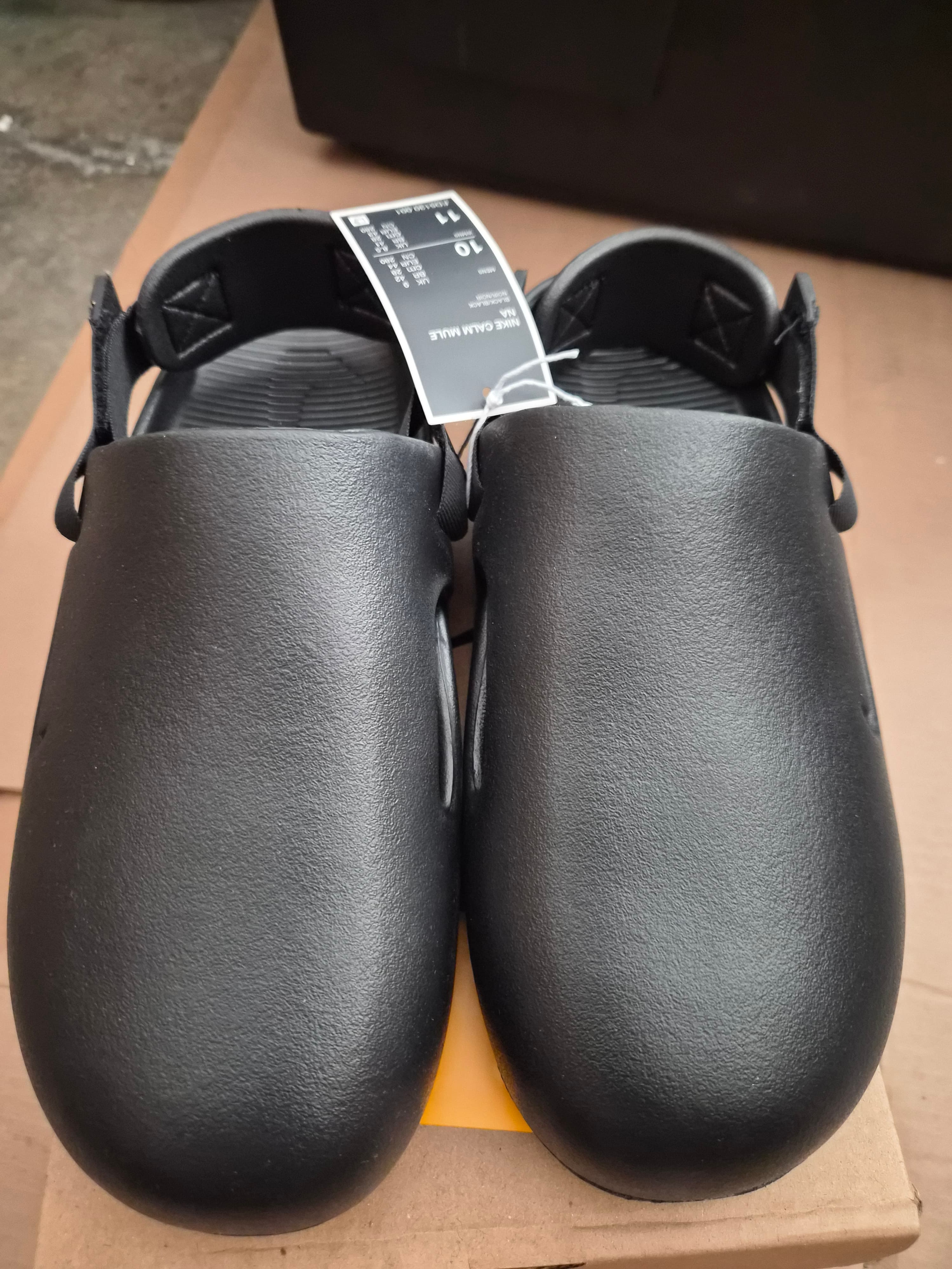 NIKE Calm Mule NA Men's Size 10, Black - Thumbnail 3