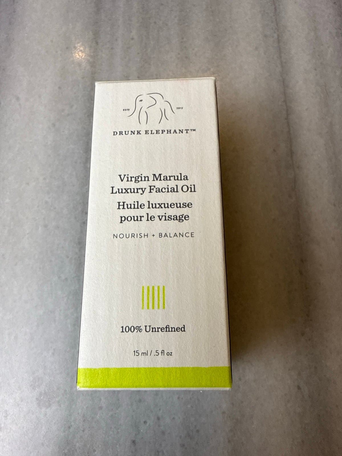 Brand new Drunk Elephant Virgin Marula Luxury Facial Oil, 15 ml. - Image 1