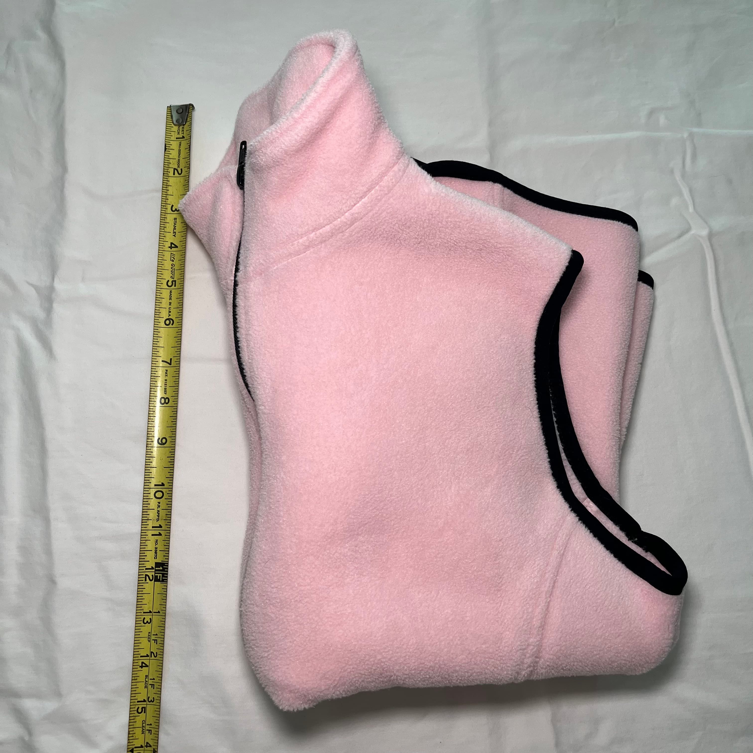 Port Authority Women's Pink Fleece Vest Size L y2k - Thumbnail 12