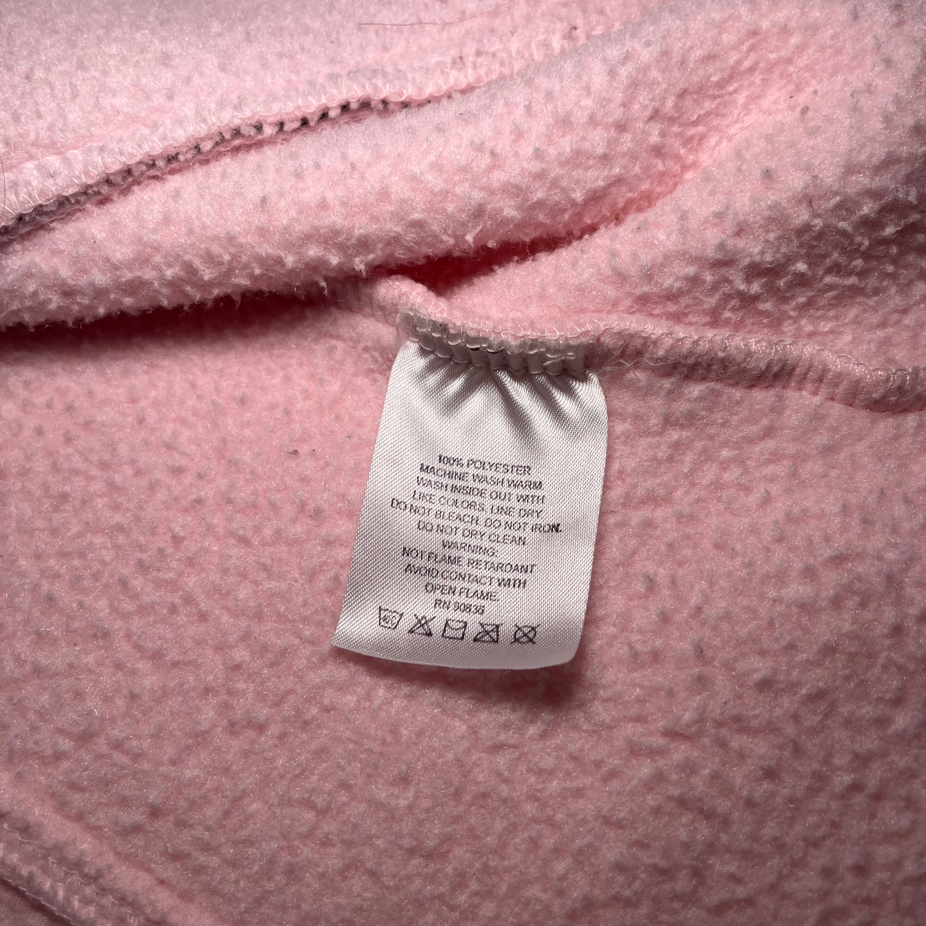 Port Authority Women's Pink Fleece Vest Size L y2k - Thumbnail 4