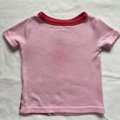 Strawberry Shortcake Toddler 2T Girl's Character Pajama Top Shirt Pink Kawaii - Thumbnail 5