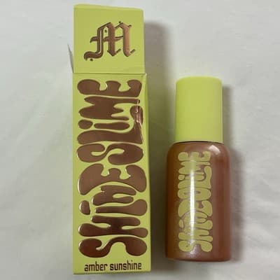 Made by Mitchell Shine Slime Glowy Body Gel Highlighter Amber Sunshine NWB - Image 1