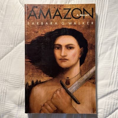 Amazon : A Novel By Barbara G. Walker Paperback 1992 Very Good - Feminist LGBTQ - Image 1