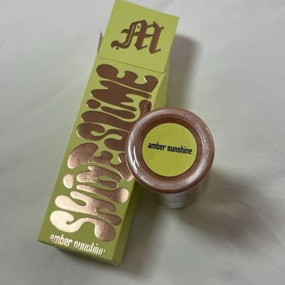 Made by Mitchell Shine Slime Glowy Body Gel Highlighter Amber Sunshine NWB - Thumbnail 2