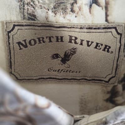 North River Men's XL Deer And Wildlife Print Short Sleeve Button Up Shirt - Thumbnail 2