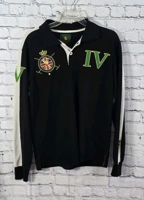 Beverly Hills Polo Club Men's Black Medium Long Sleeve Shirt - Image 1