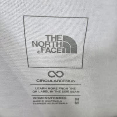 The North Face Women's Medium White Short Sleeve T-shirt - Thumbnail 4