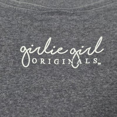 Girlie Girl Women's Small Gray " I love Raisin My Tribe" Short Sleeve T-Shirt - Thumbnail 6