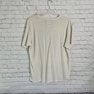Y2K Nautica Jeans Co Me'ns XXL White Short Sleeve T-shirt - Thumbnail 6