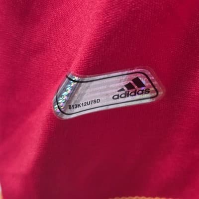 Adidas Uganda Cranes XXL Red / Yellow Soccer Futbol Jersey Climacool - Thumbnail 5