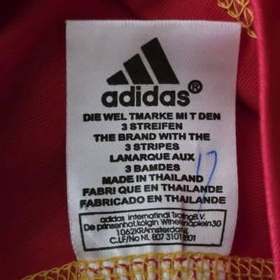 Adidas Uganda Cranes XXL Red / Yellow Soccer Futbol Jersey Climacool - Thumbnail 7