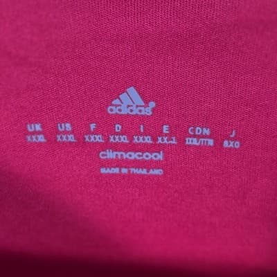 Adidas Uganda Cranes XXL Red / Yellow Soccer Futbol Jersey Climacool - Thumbnail 6