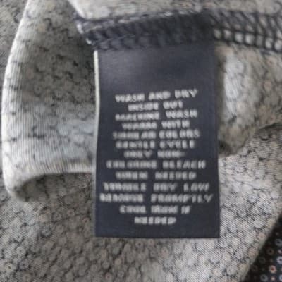 Hart Schaffner Marx Men's Large Marron Geometric Long Sleeve Button Up Shirt - Thumbnail 5