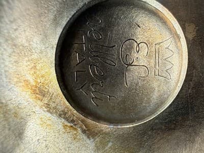 Vintage Italian Silverplate Pedestal Bowls Compotes Set of 5 E.L. De Uberti - Thumbnail 15