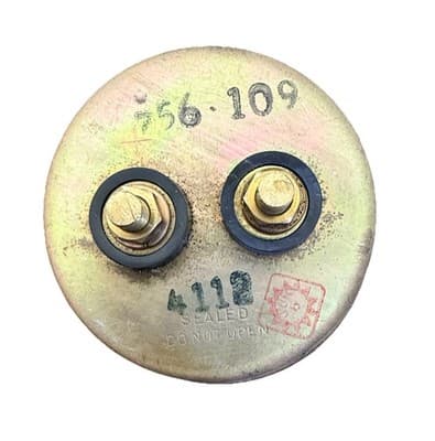 Vintage DC Ammeter Gauge 0-100A Slow/Fast Charge Model H-201 - Thumbnail 2