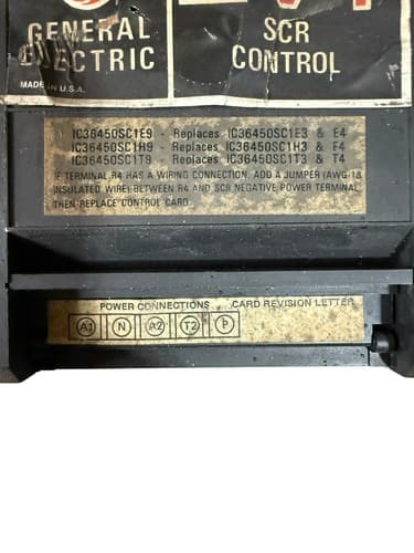 GE General Electric EV-1 SCR ForkLift Oscillator Control Board IC36450SC 1E5 - Thumbnail 2