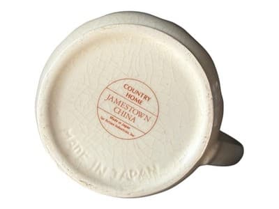 NOS Vintage Heartland By International Tableworks Set Of 2 Stoneware Mugs - Thumbnail 7