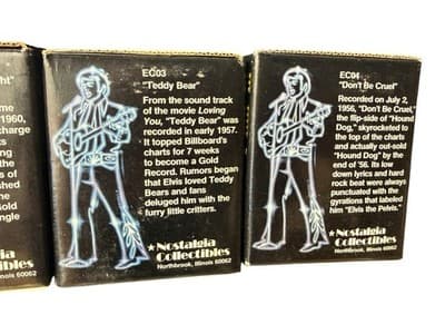 Elvis Presley Porcelain Collectors Mugs Lot of 4 w/ Boxes 50th Anniversary NOS - Thumbnail 7