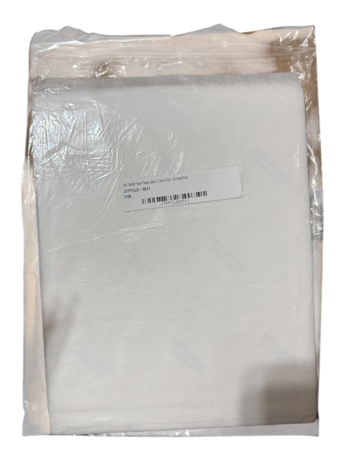 Joto Paropy Laser CL Dark II Heat Transfer Paper 8.5x11 50 Sheets JTPPCLD-8511 - Thumbnail 2