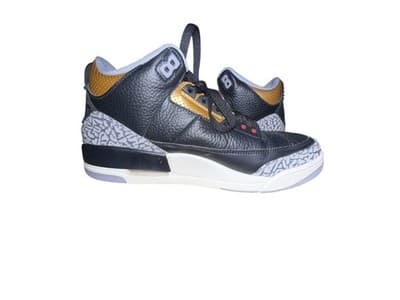 CK9246 067 Jordan 3 Retro Black Cement Gold (W) [USED] - 11 - Thumbnail 4
