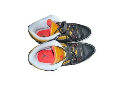 CK9246 067 Jordan 3 Retro Black Cement Gold (W) [USED] - 11 - Thumbnail 5