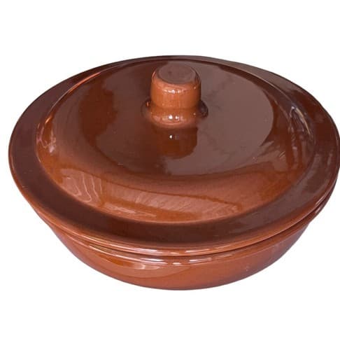 Val Do Sol Pottery Casserole Dish Made In Portugal - Thumbnail 2