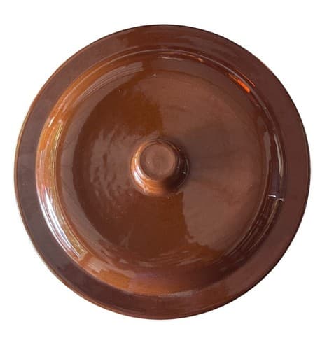 Val Do Sol Pottery Casserole Dish Made In Portugal - Thumbnail 5