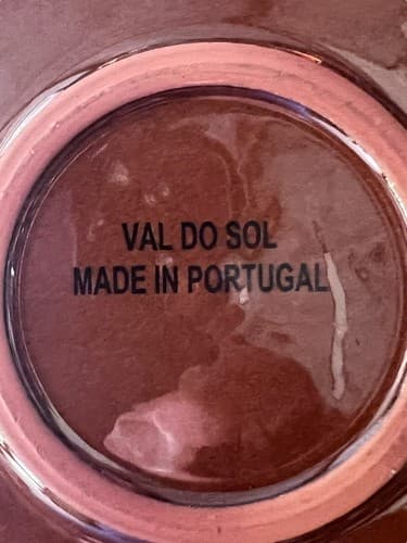 Val Do Sol Pottery Casserole Dish Made In Portugal - Thumbnail 7