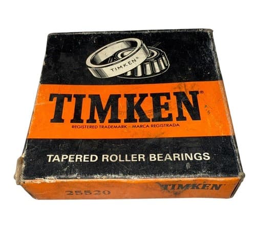 NOS TIMKEN 25520 RACE, TAPERED ROLLER BEARING CUP NOS - Thumbnail 2