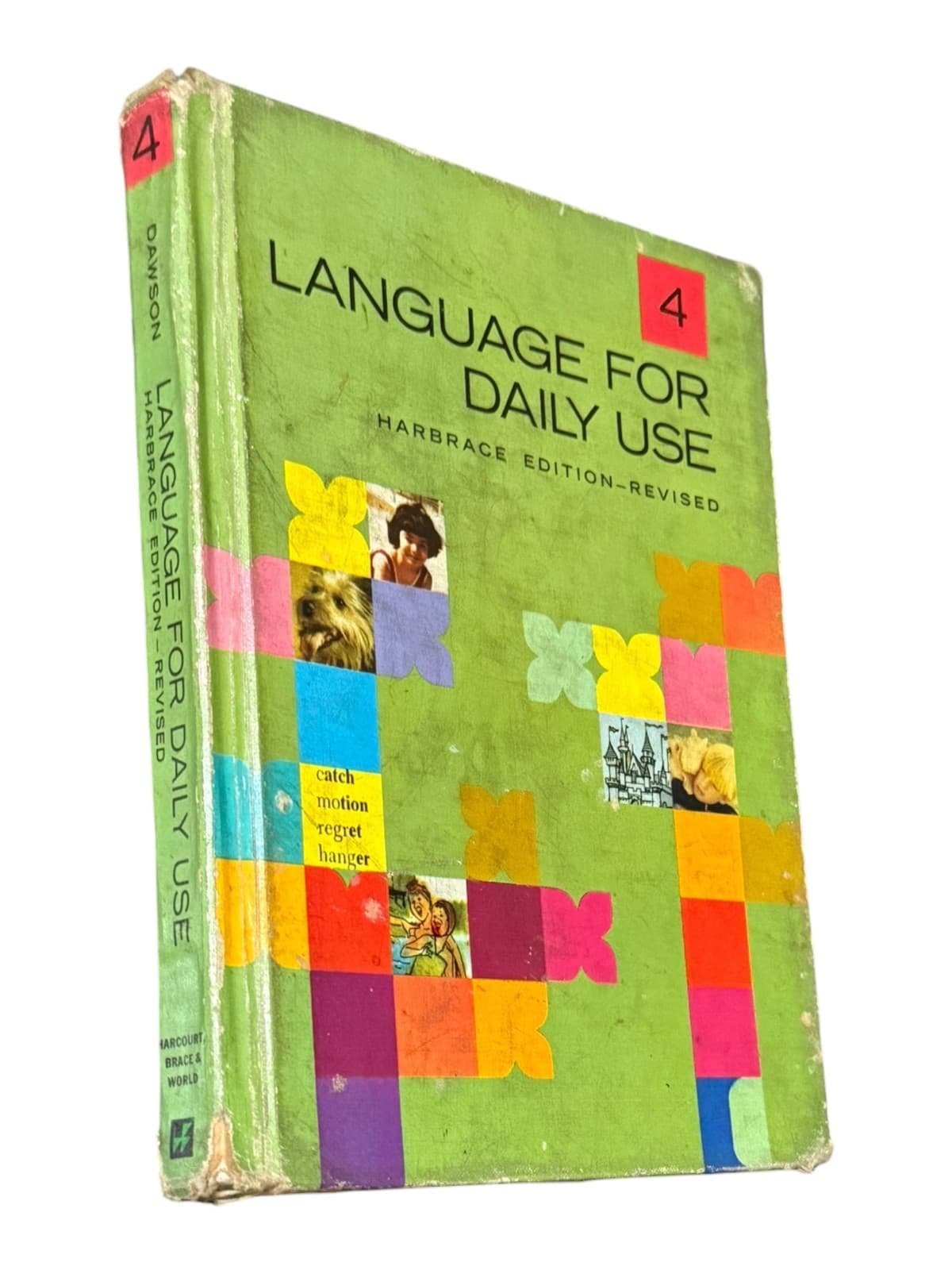 Vintage Language For Daily Use 4 Harbrace Revised Edition Harcourt Brace - Thumbnail 2