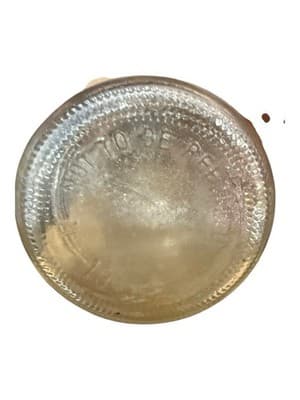 Vintage Fanta Embossed Swirl Glass Bottle 10oz No Deposit No Return - Thumbnail 6