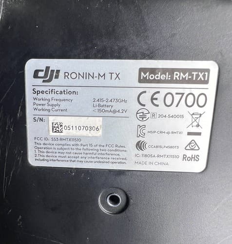 DJI Ronin-M TX Remote Controller (RM-TX1) - Thumbnail 3