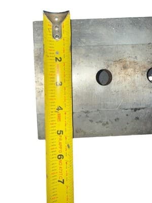 Morbark 39233-812(H) Sharp Edge Chipper Knife 9-1/2" x 5" x 5/8" - Thumbnail 7