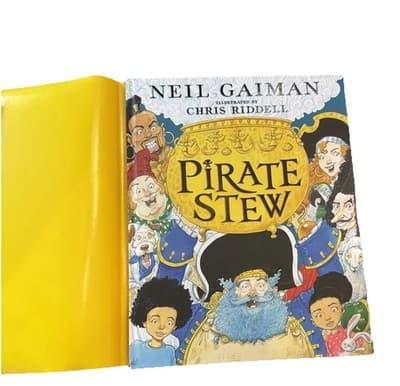 Pirate Stew by Neil Gaiman First US Edition 2020 Quill Tree Books Hardcover - Thumbnail 5