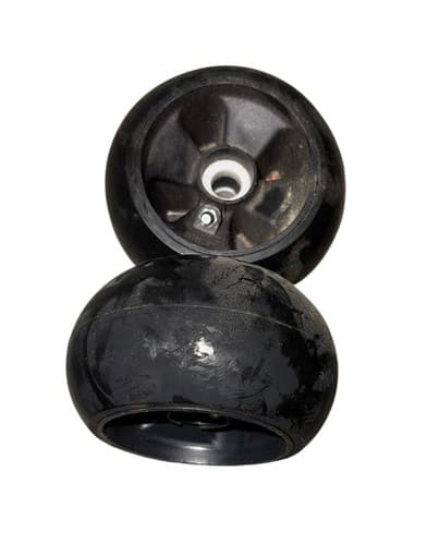 (2) AM125172 5" X 2 3/4" 210-300 Deck Wheel Kit Fits John Deere 4100 4110 - Image 1