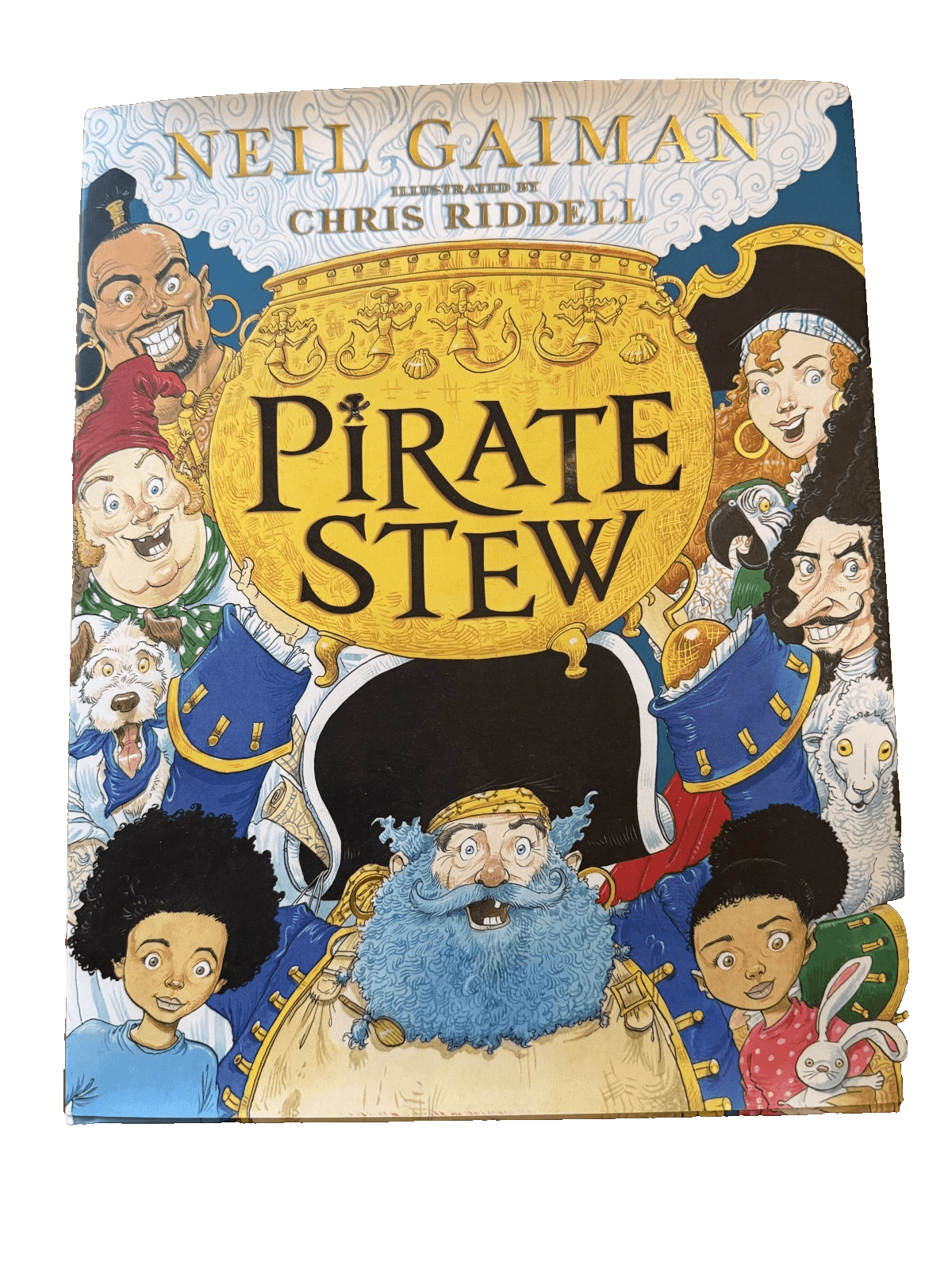 Pirate Stew by Neil Gaiman First US Edition 2020 Quill Tree Books Hardcover - Image 1