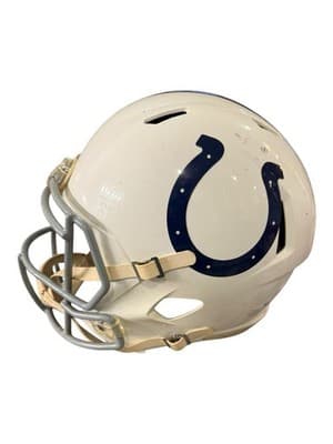 Indianapolis Colts Riddell Speed Full Size Authentic Football Helmet - Thumbnail 5