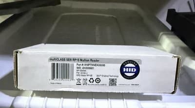 HID RP15 MultiCLASS SE Mullion Card Reader 910PTNNEK Open Box Sonitrol - Thumbnail 2