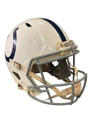 Indianapolis Colts Riddell Speed Full Size Authentic Football Helmet - Thumbnail 2