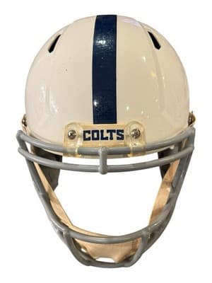 Indianapolis Colts Riddell Speed Full Size Authentic Football Helmet - Thumbnail 3