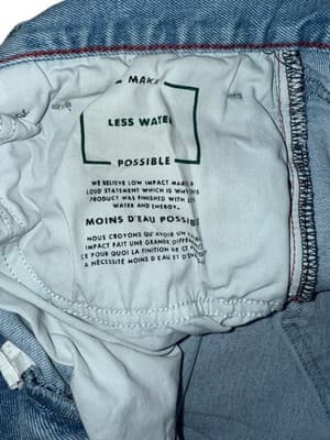 Tommy Hilfiger Men’s Slim Stretch Jeans Light Wash Distressed 36x34 - Thumbnail 9