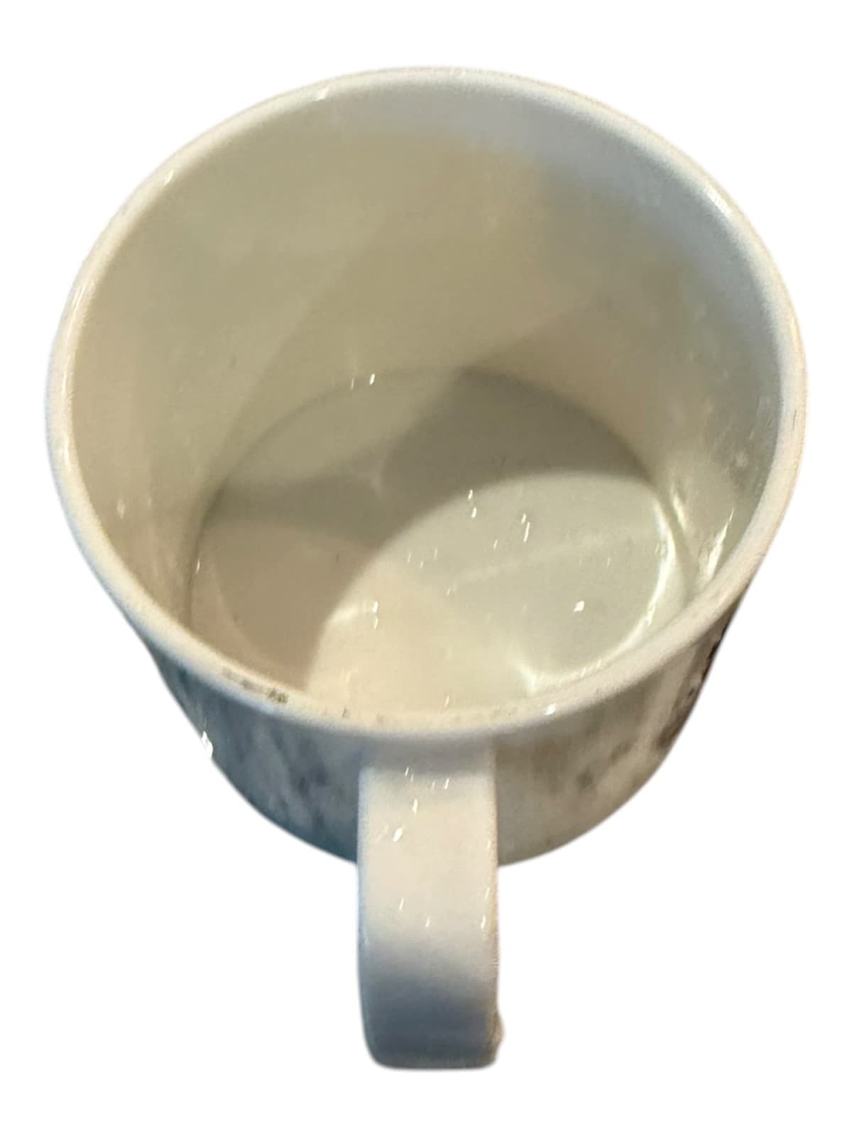 Vintage Super Dad White Blue Red Ceramic Coffee Mug - Thumbnail 3